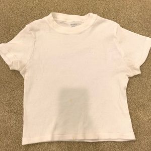 White Pacsun Crop Top